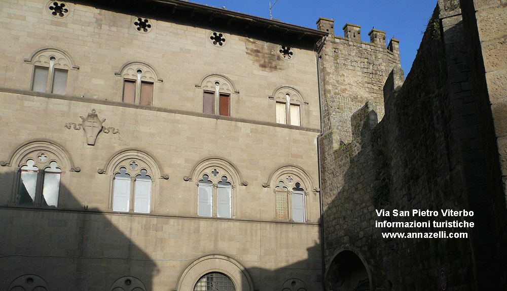 via san pietro viterbo informazioni turistiche e foto anna zelli