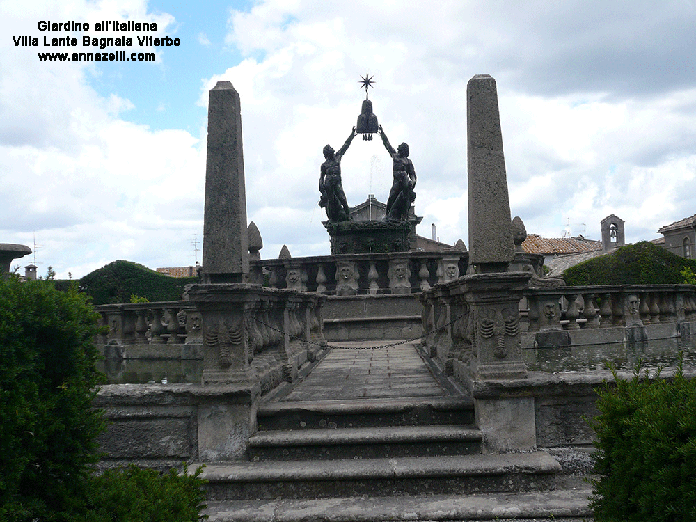 giardino all'italiana villa lante a bagnaia info e foto anna zelli