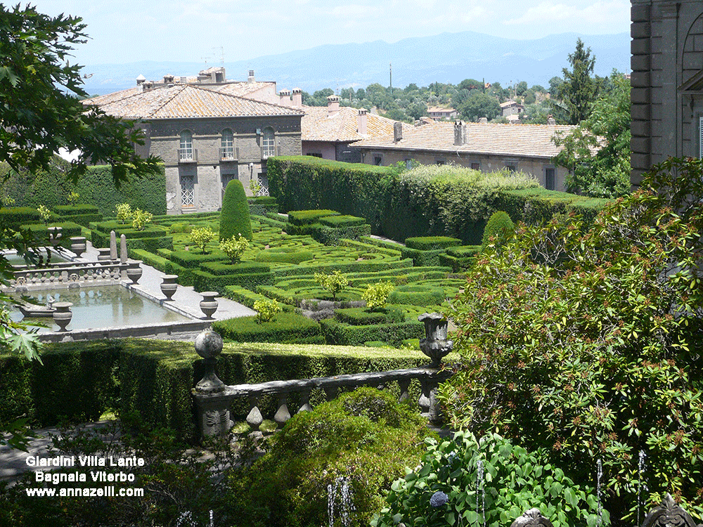 giardini villa lante bagnaia viterbo info e foto anna zelli