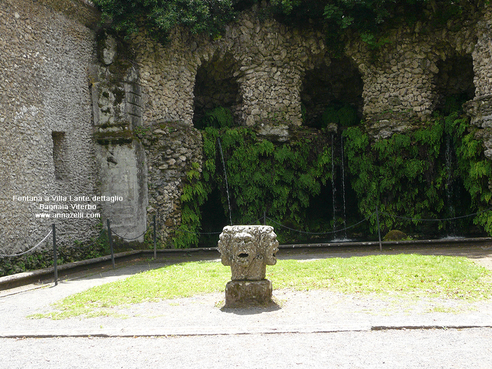 fontana villa lante bagnaia viterbo info e foto anna zelli