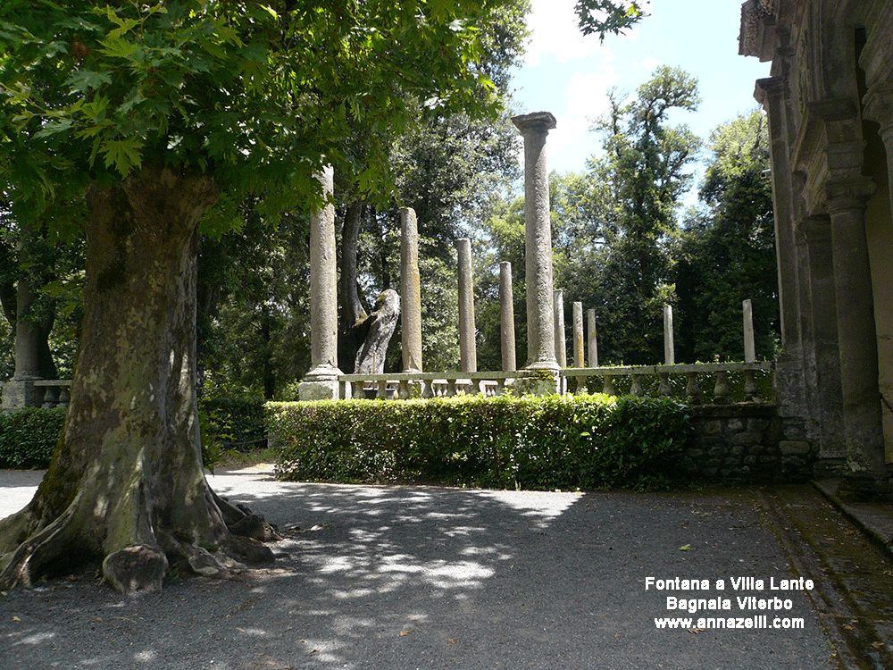 fontana villa lante bagnaia viterbo info e foto anna zelli